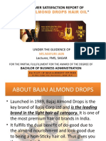 Almond Drops (Consumer Satisfaction