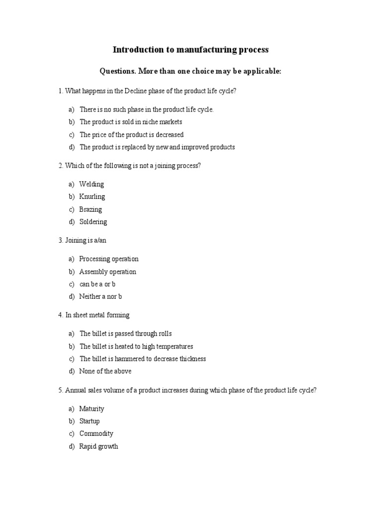 Material Selection in Manufacturing | PDF | Deformation (Mechanics ...
