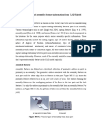 8.3 Extraction of Assembly Feature Information From CAD Model