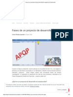 Fases de Un Proyecto de Desarrollo (APQP) - Ingeniería de Automoción
