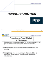 Rural Promotion: Amity Business School