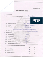 Self Review Form Cbse