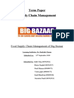 Food Supply Chain of Big Bazaar