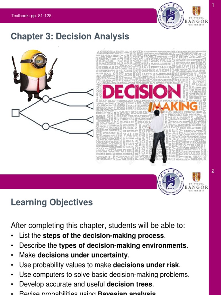 Decision Analysis: Steps & Methods | PDF | Utility | Decision Theory