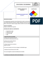 Ficha Tecnica y de Seguridad Blanqueador Al 5.25%