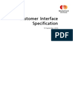 Customer Interface Specification