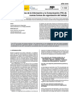 NTP 1.122. Las Tecnologias de La Información y Comunicación (I)