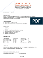 Quaker Color: Technical Data Sheet