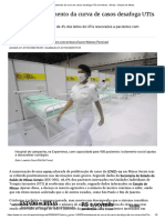 Achatamento da curva de casos desafoga UTIs em Minas - Gerais - Estado de Minas