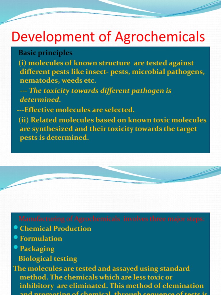 Agrochemical Development Process Explained | PDF
