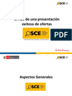 El ABC para La Presentación de Ofertas Exitosas (ACTUALIZADO) Contrataciones Del Estado Peru