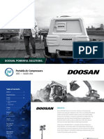 Doosan. Powerful Solutions.: Portable Air Compressors