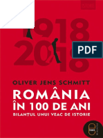 Oliver Jens Schmitt - Romania in 100 de Ani