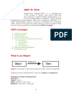 OOPs Concepts in Java