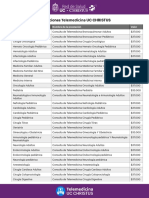 Prestaciones para Telemedicina