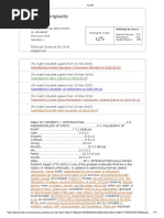 Turnitin Originality: Political Science by Avik Aggarwal