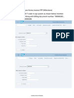 SD006 - Test Case For Display Proforma Invoice