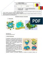 2 Corte Ciclo Iiia Guia de Trabajo # 9 Fenomenos Naturales y Desastres