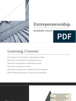 Entrepreneurship