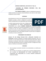 Juicio Oral Confesión Sin Posiciones PDF