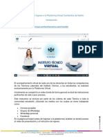 Instructivo Nro. 1 Ingreso y Manejo de Las Herramientas de Aprendizaje de La Plataforma Moodle PDF