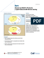 Triglyceride Synthesis by DGAT1 Protects Adipocytes From Lipid-Induced ER Stress During Lipolysis PDF