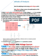 Methods of Analysis Modified