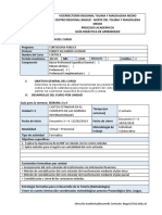 Costos II Guia Didactica de Aprendizaje Semana 3 y 4