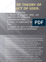 Bases of Theory of Conduct of User