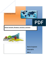 Sector Terciario, Finanzas, Comercio y Turismo