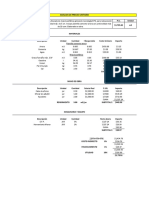 P.U. Mezcla Asfaltica PDF