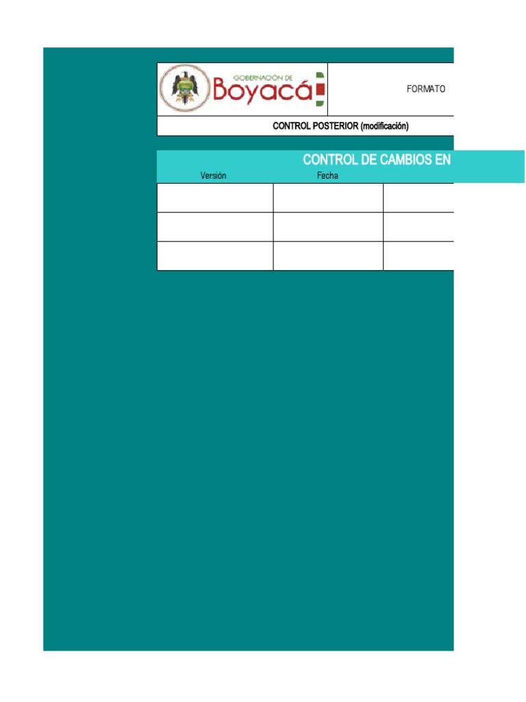 Control Posterior PAZ DE RIO - TASCO Con Firma | PDF | Presupuesto ...