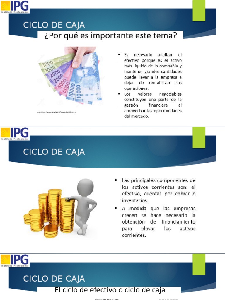 Optimización del Ciclo de Caja Empresarial | PDF | Finanzas y dinero