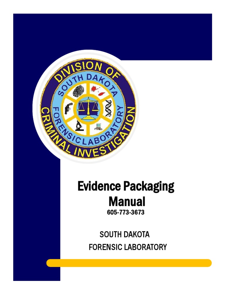 Forensic Evidence Packaging Manual | PDF | Crime Scene | Dna Profiling