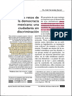 Los retos de la democracia mexicana (discriminación) 2.pdf