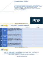 Free CAGE Distance Framework Template PowerPoint Download