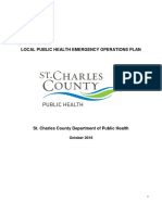 St. Charles County LOCAL PUBLIC HEALTH EMERGENCY OPERATIONS PLAN
