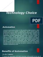 Technology Choice