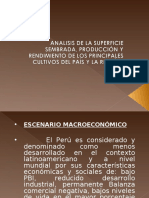 Analisis de La Agricultura Peruana