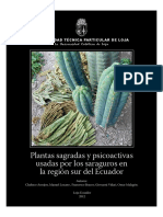 Plantas Psicoactivas Saraguro PCP