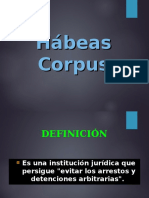 Habeas - Corpus