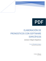 Elaboración de Pronósticos Con Software Específico