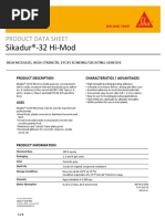 Sikadur®-32 Hi-Mod: Product Data Sheet