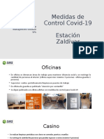 Presentación Medidas de Control COVID-19. Estación Zaldivar