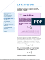 24 - La Ley de Ohm PDF