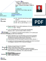 CV KARAKACHE RABAH Master Syetemes Electronique Complexes