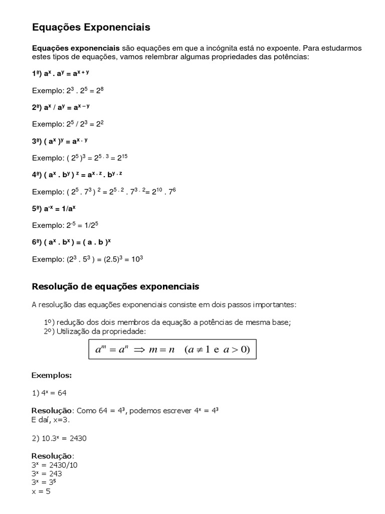 exerc-cios-de-equa-es-exponenciais-e-logar-tmicas-pdf-logaritmo