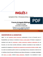 Inglés I - Clase Presentación PDF