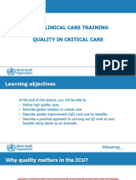 Sari Clinical Care Training Quality in Critical Care: Emergencies