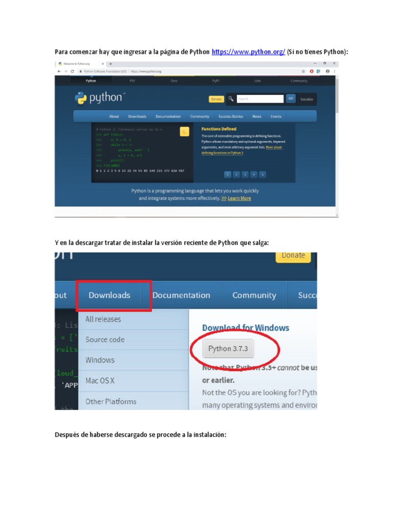 Instalación y Configuración de Django | PDF | Python (lenguaje de ...
